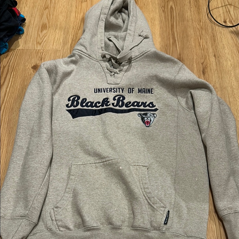 University of Maine Black Bears Tan Hoodie